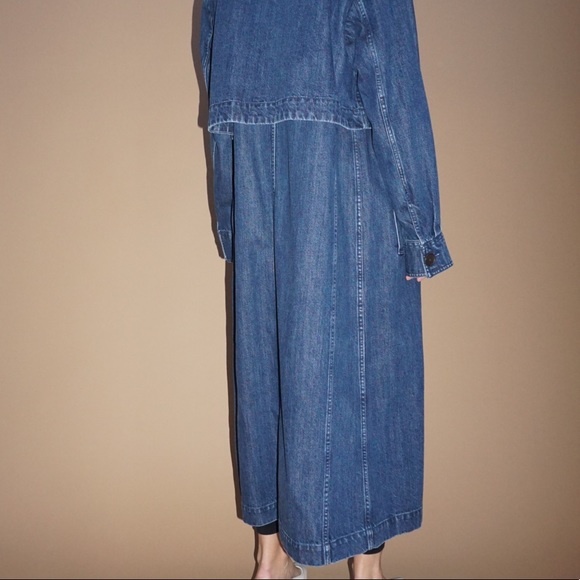 J Brand denim trench coat - Picture 5 of 8